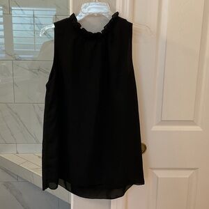 Elegant Black Sleeveless Top